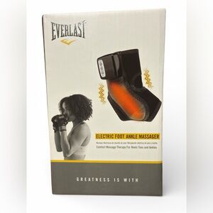 Everlast Electric Foot Ankle Massager- New in Box